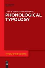 Phonological Typology