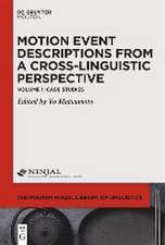 Case Studies of Linguistic Representations of Motion