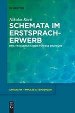 Schemata im Erstspracherwerb