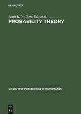 Probability Theory: Proceedings of the 1989 Singapore Probability Conference held at the National University of Singapore, June 8–16, 1989
