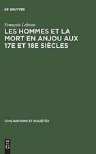 Les hommes et la mort en Anjou aux 17e et 18e siècles: essai de démographie et de psychologie historiques