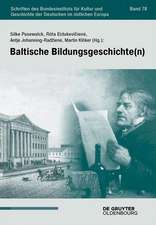 Baltische Bildungsgeschichte(n)