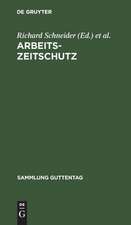 Arbeitszeitschutz: das Arbeitszeitnotgesetz und die übrige arbeitszeitrechtliche Gesetzgebung des Reichs seit 9. Novemberg 1918, aus: Arbeiterschutz und Arbeitsrecht, Teil 1