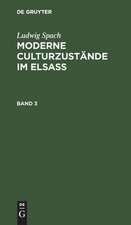 Moderne Culturzustände im Elsass: Bd. 3