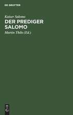 Der Prediger Salomo