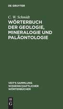 Wörterbuch der Geologie, Mineralogie und Paläontologie