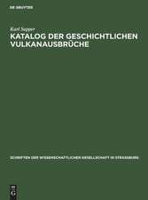 Katalog der geschichtlichen Vulkanausbrüche