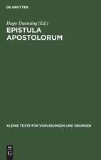 Epistula apostolorum: nach dem äthiopischen und koptischen Texte