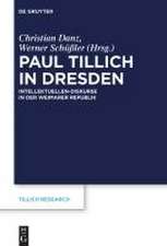 Paul Tillich in Dresden