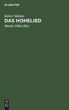 Das Hohelied: neu übersetzt und ästhetisch-sittlich beurteilt