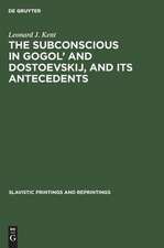 The subconscious in Gogol and Dostoevskij, and its antecedents