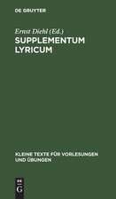 Supplementum lyricum: neue Bruchstücke von Archilochus, Alcaeus, Sappho, Corinna, Pindar