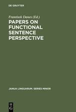 Papers on functional sentence perspective