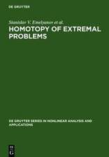 Homotopy of Extremal Problems: Theory and Applications