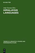 Himalayan Languages: Past and Present