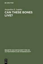 Can These Bones Live?: The Problem of the Moral Self in the Book of Ezekiel