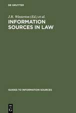 Information Sources in Law