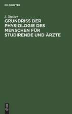 Grundriss der Physiologie des Menschen für Studirende und Ärzte