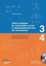 Offene Aufgaben für individuelles Lernen im Mathematikunterricht der Grundschule 3./ 4. Schuljahr