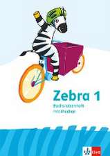 Zebra 1.Buchstabenheft in Druckschrift Klasse 1