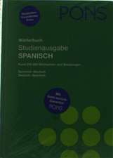 PONS Wörterbuch für Schule und Studium Studienausgabe Spanisch