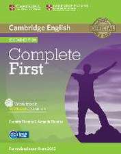 Complete First - Second Edition. Workbook without answers with Audio CD