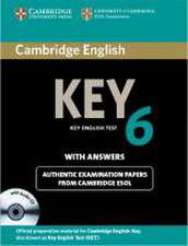 Cambridge Key English Test 6. Student's Book Pack (Student's Book with answers and Audio CD)