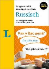 Langenscheidt Vom Wort zum Satz Russisch