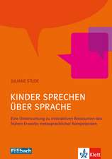 Kinder sprechen über Sprache