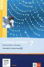 Lambacher Schweizer. 7. Schuljahr. Arbeitsheft plus Lösungsheft und Lernsoftware. Bayern