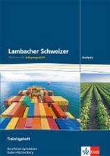 Lambacher Schweizer für berufliche Gymnasien. 12. und 13. Schuljahr. Trainingsheft Analysis. Baden-Württemberg