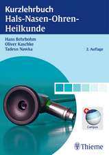 Kurzlehrbuch Hals-Nasen-Ohren-Heilkunde