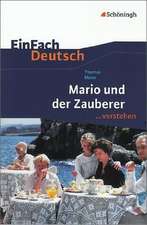 Mario und der Zauberer. EinFach Deutsch ...verstehen