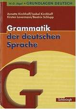 Grundlagen Deutsch. Grammatik der deutschen Sprache. RSR 2006