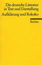 Die deutsche Literatur 5 / Aufklärung und Rokoko