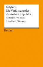 Die Verfassung der römischen Republik