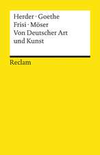 Von Deutscher Art und Kunst