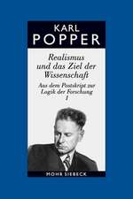 Karl R. Popper-Gesammelte Werke: Realismus Und Das Ziel Der Wissenschaft