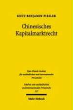 Chinesisches Kapitalmarktrecht