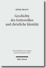 Geschichte des Gottesvolkes und christliche Identität