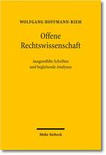 Offene Rechtswissenschaft