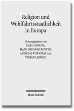 Religion und Wohlfahrtsstaatlichkeit in Europa