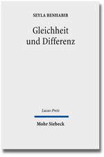 Gleichheit Und Differenz