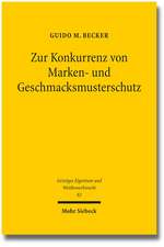 Zur Konkurrenz von Marken- und Geschmacksmusterschutz