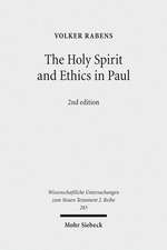 The Holy Spirit and Ethics in Paul