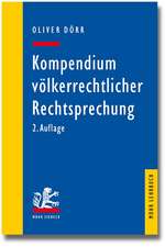 Kompendium Volkerrechtlicher Rechtsprechung: Eine Auswahl Fur Studium Und Praxis