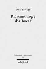 Phanomenologie Des Horens: Eine Untersuchung Im Ausgang Von Martin Heidegger