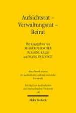 Aufsichtsrat - Verwaltungsrat - Beirat