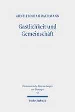 Gastlichkeit und Gemeinschaft