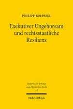 Exekutiver Ungehorsam und rechtsstaatliche Resilienz